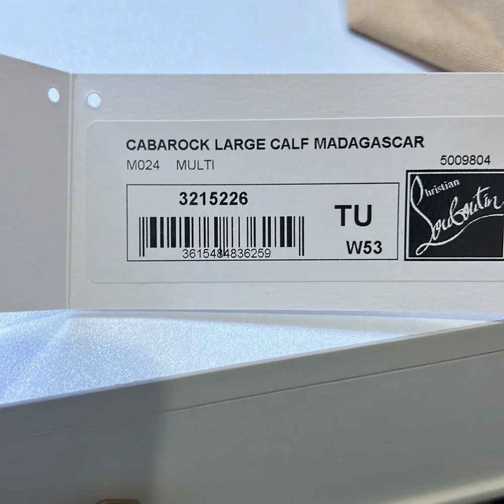 Christian Louboutin cabarock large calf Madagascar - Picture 13 of 13